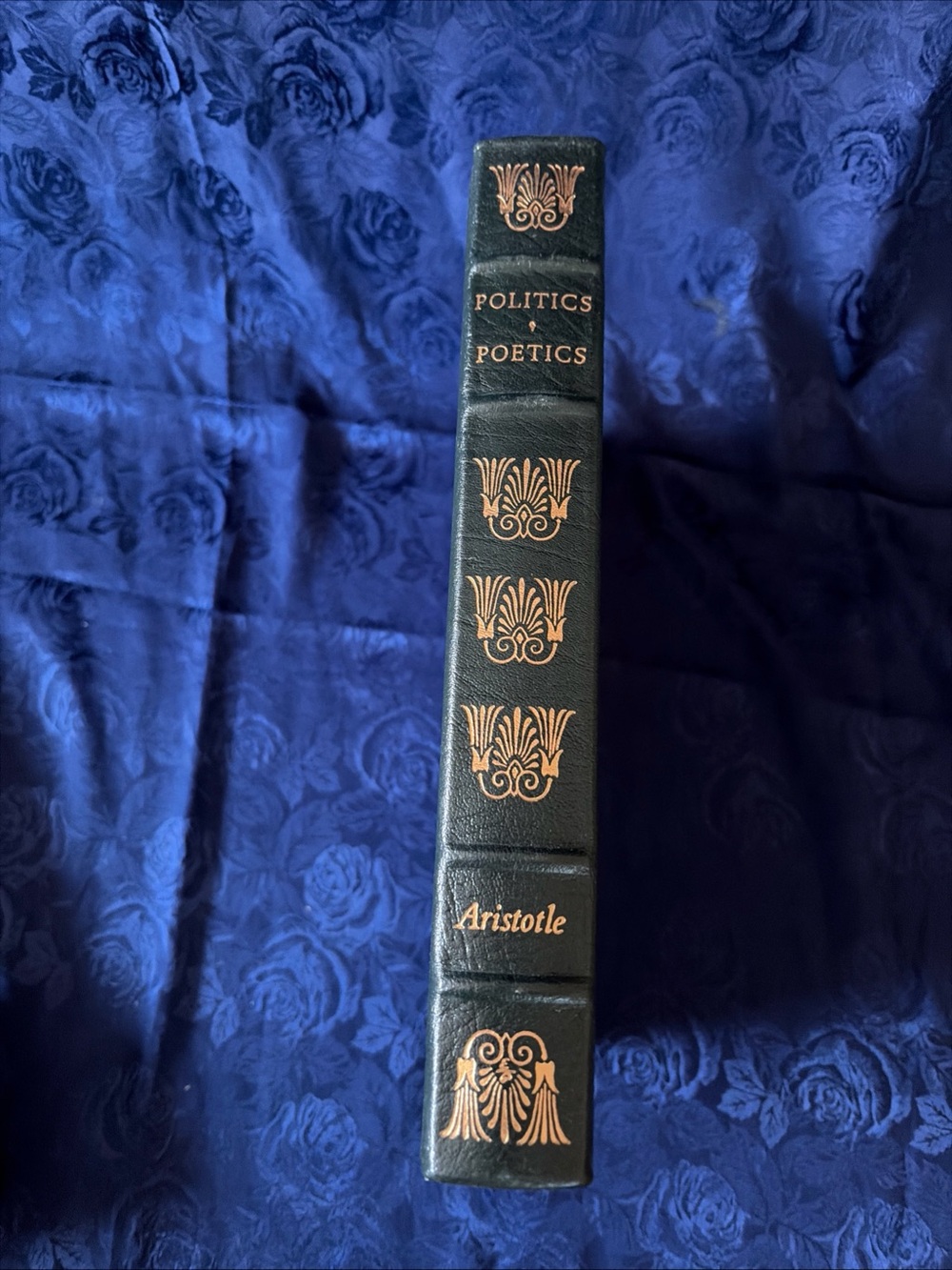 Politics and Poetics by Aristotle 1979 Easton Press Leather Bound